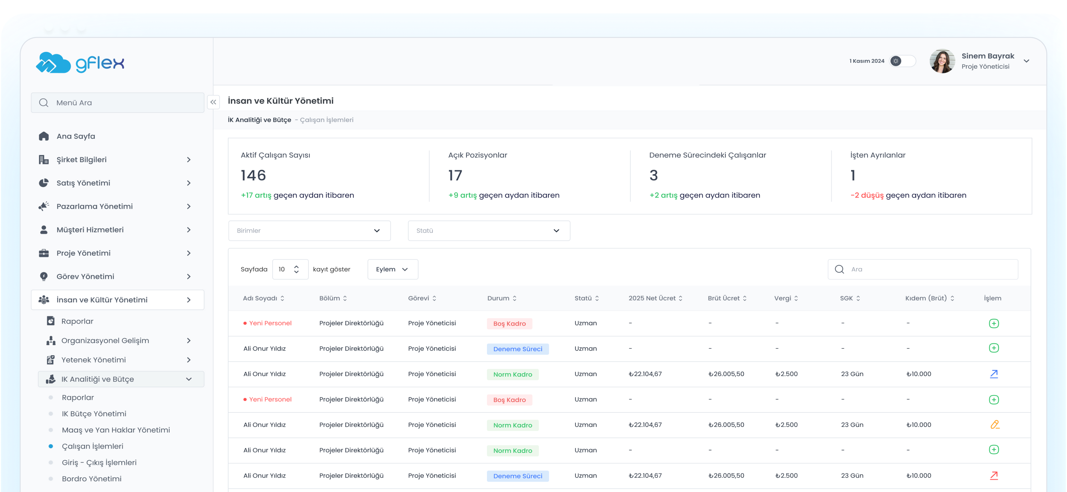 Çalışan Bilgilerini Tek Merkezden Yönetin